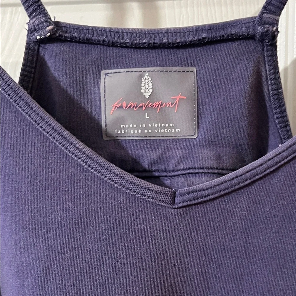 Free People Hot Shot Indigo Purple Jumpsuit Onesis - Picture 9 of 12